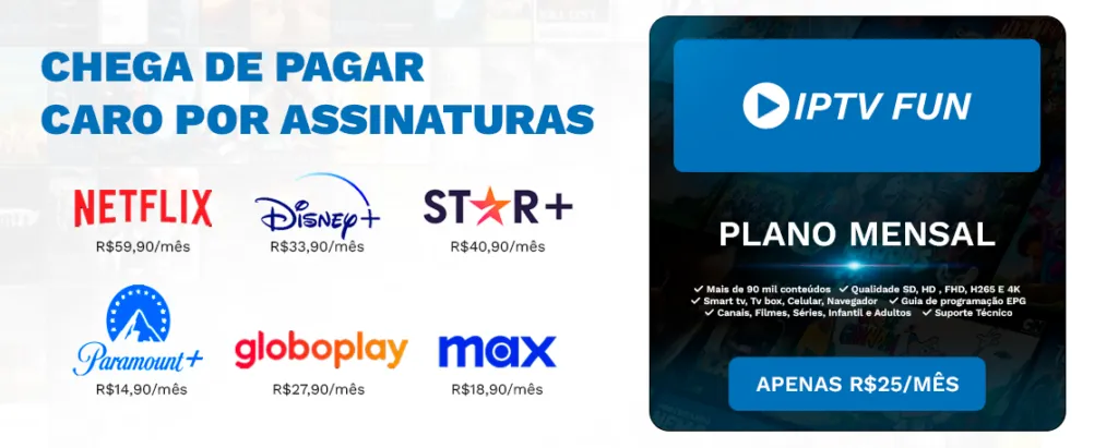 Guia Completo: Pacote IPTV 1 varios planos de streaming e pacote iptv